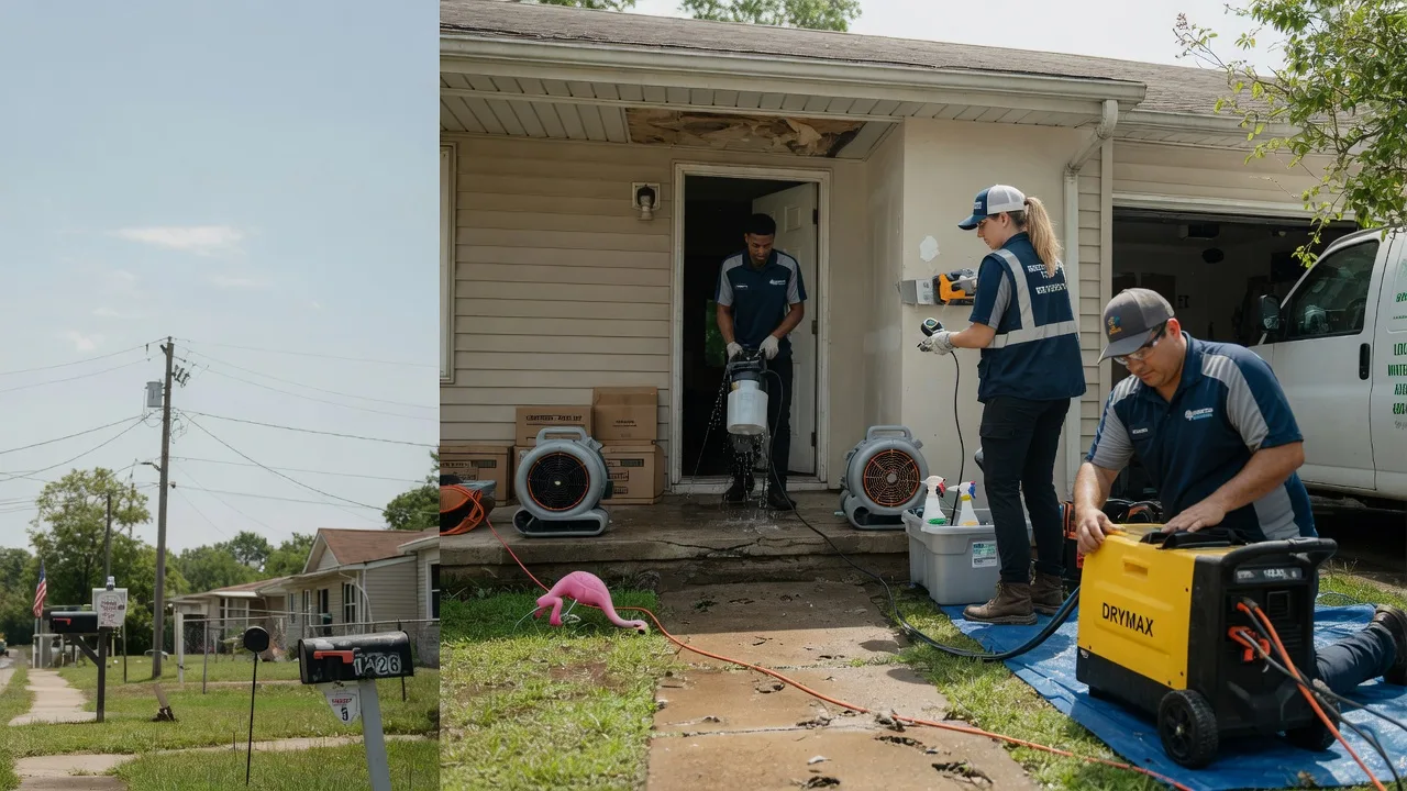 Storm Damage Water Removal in Woodland, MS near me